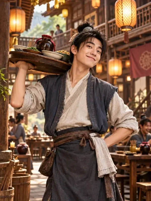 短剧《武侠客气：店小二不外传》封面缩略图